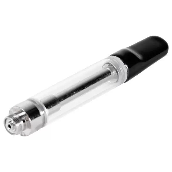 1.5mL 510 Push Top Black Tip Vape Cartridge