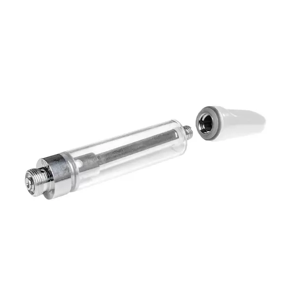 1.5mL 510 Push Top White Tip Vape Cartridge