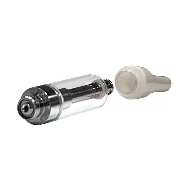 1mL 510 Push Top White Tip Vape Cartridge