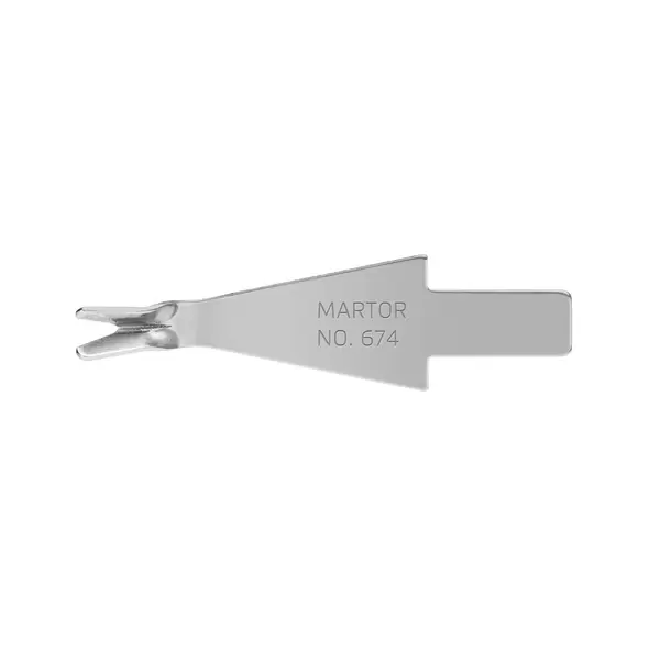 Trimming Blade No. 674 - Stainless Steel (10 Per Pack)