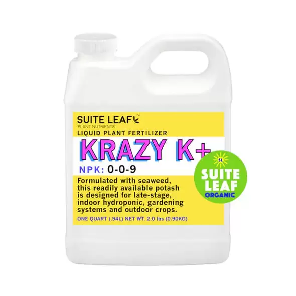 KRAZY K+ 0-0-9 Organic Liquid Plant Fertilizer