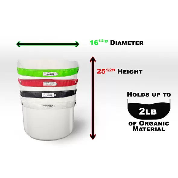 20 Gallon Full Mesh 4 Bag Kit