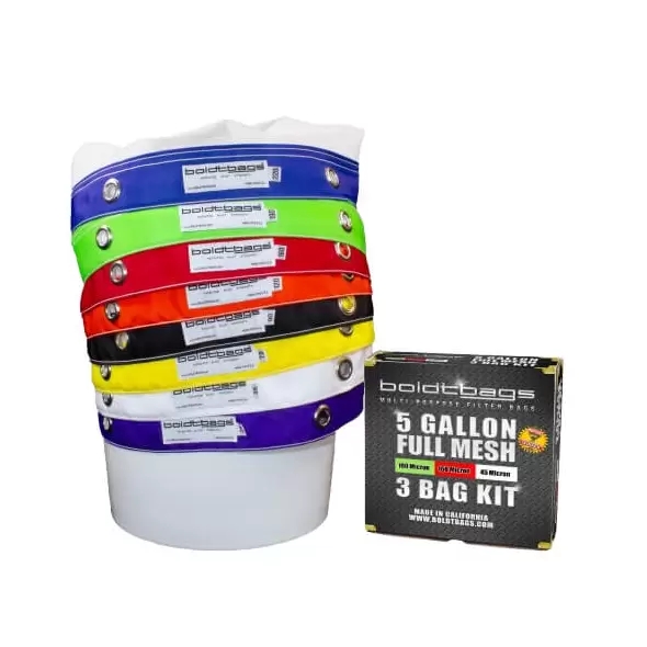 5 Gallon Full Mesh 8 Bag Kit
