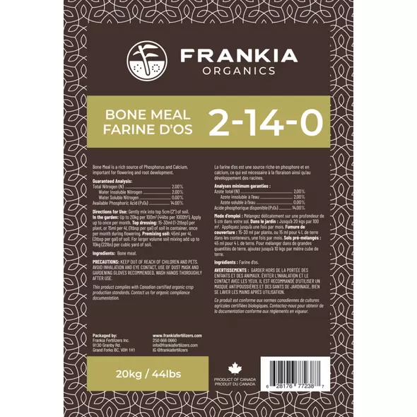 Bone Meal - Frankia Fertilizers