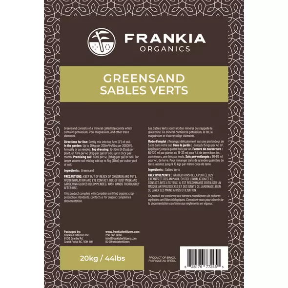 Greensand - Frankia Fertilizers