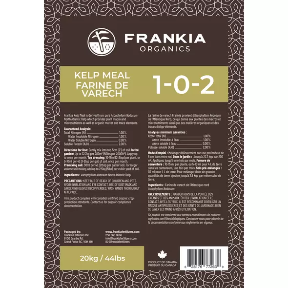 Kelp Meal - Frankia Fertilizers