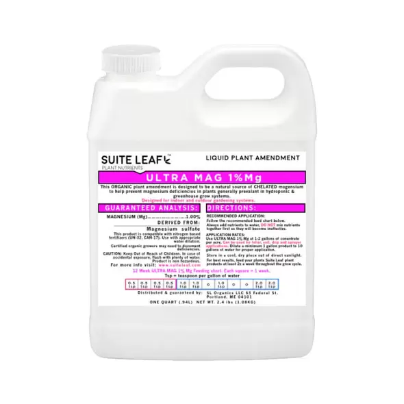 Ultra Mag 1% Mg Organic Plant Amendment