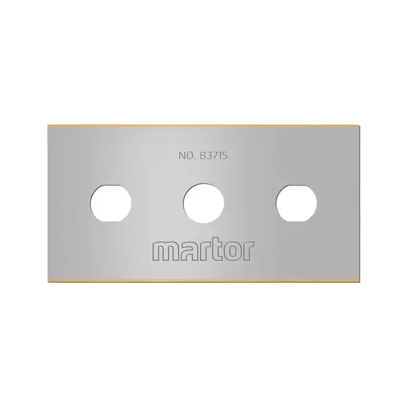 Industrial Blade No. 83715 - Stainless Steel - Tin (100 Per Box)