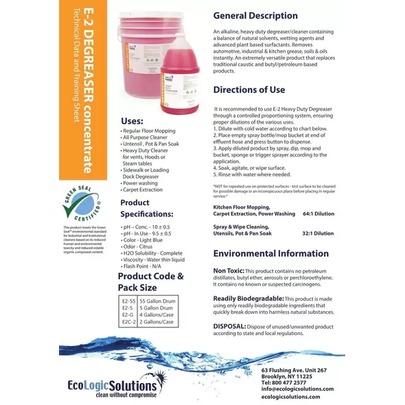 Heavy Duty Degreaser