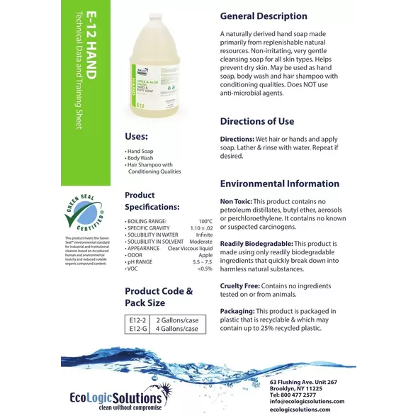 Liquid Hand & Body Soap