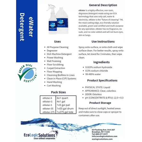 Ewater Detergent
