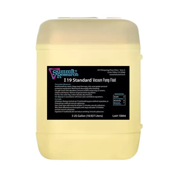 I-19 Standard Vacuum Pump Fluid