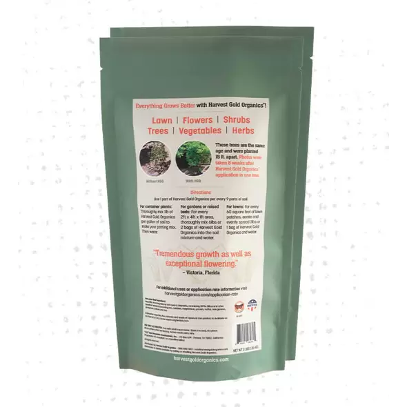 Harvest Gold Organics Premium Soil Conditioner: 2 Bags Bundle
