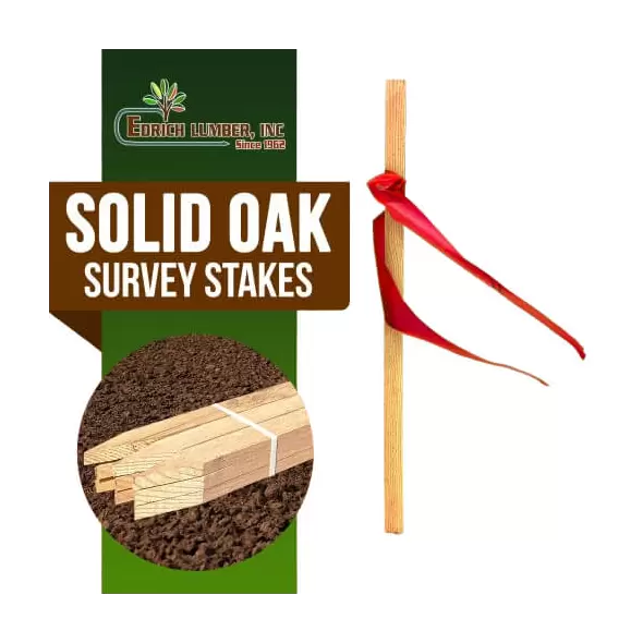 Edrich Lumber Survey Stakes - Pack Of 25