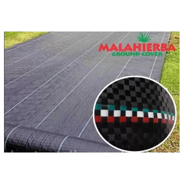 Ground Cover - Black Geotextile Anti-Weed Control Fabric