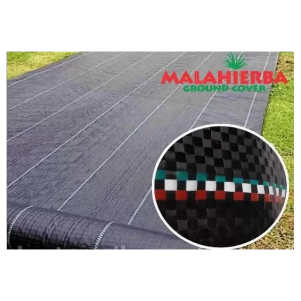Ground Cover - Black Geotextile Anti-Weed Control Fabric