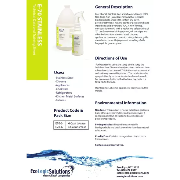 Stainless Steel Cleaner