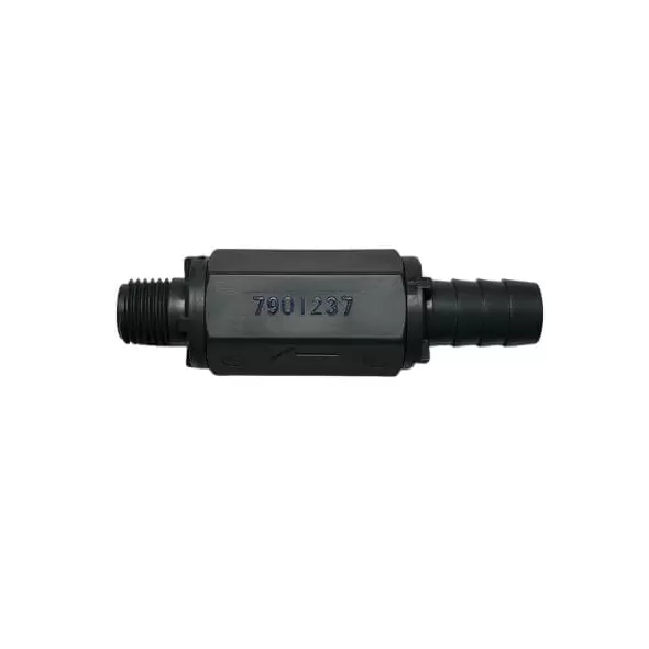 7901237 Knight Check Valve - 1/2" Barb x 1/4" MNPT Fitting - Viton Seal