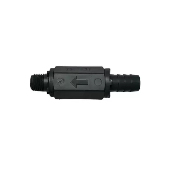 7901237 Knight Check Valve - 1/2" Barb x 1/4" MNPT Fitting - Viton Seal