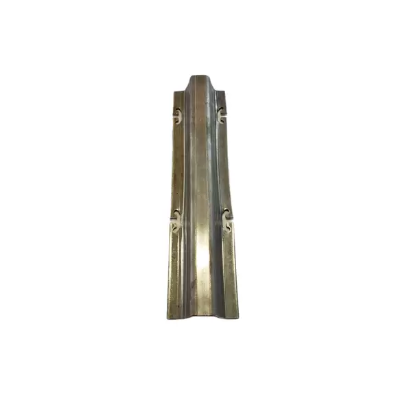 Flat Edge Vertical Line Post - 8' With One Hole & Notches