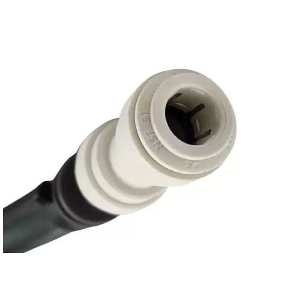 Knight Equipment 8080108 T-66E Or EP Tube Assembly W/Push Connector And 3/8 Barb Fitting