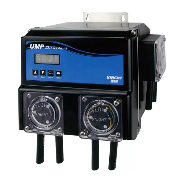 Knight UMP Digital 300L 7162310-07 Warewash Dispenser - 3 Liquid Feed Pumps