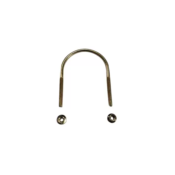 U-Bolt - For 2-7/8'' Pipe/3'' Wood Post - 1/4'' Dia