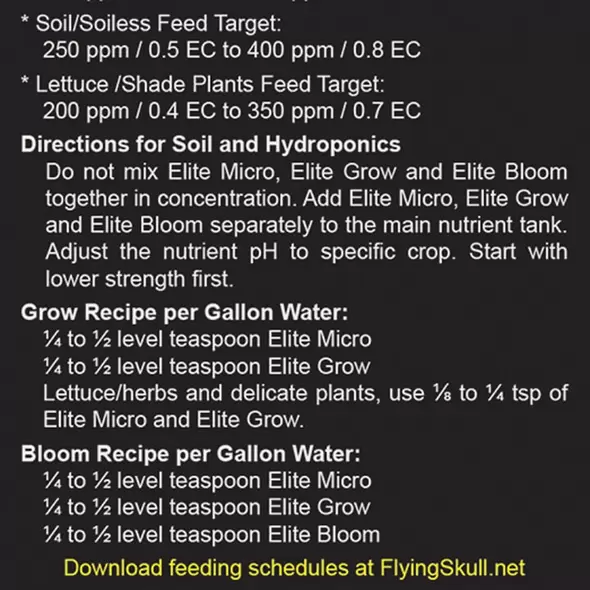 1 Lb Elite Grow - Case of 6