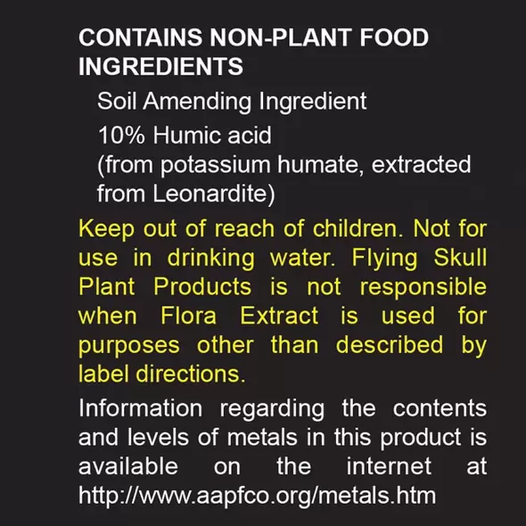 1 Quart Flora Extract
