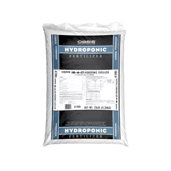 OASIS® Hydroponic Fertilizer 16-4-17 25lb Bag