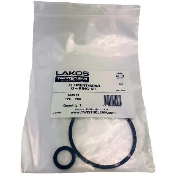 O-Ring Kit (for Element/Bowl) - T2C-200