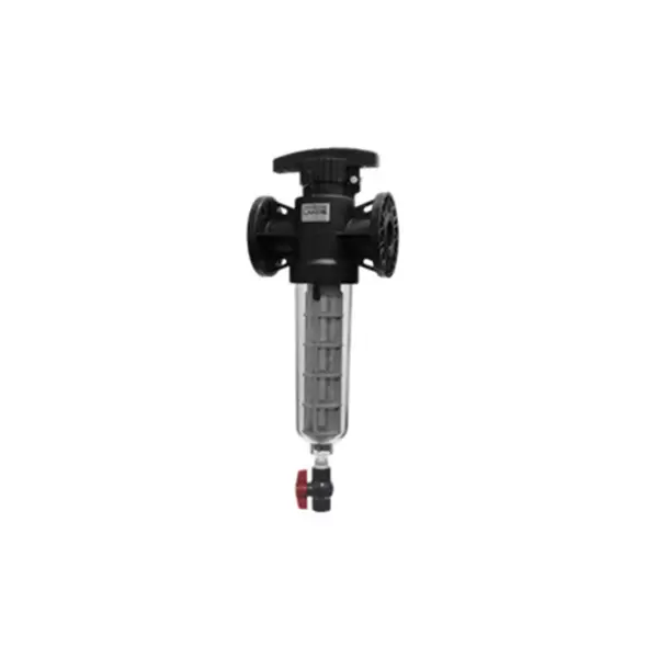 Twist II Clean Inline Filter - 200# Mesh - 74 Micron - 2" Flanged Inlet/Outlet- 3/4" MPT Purge Outlet