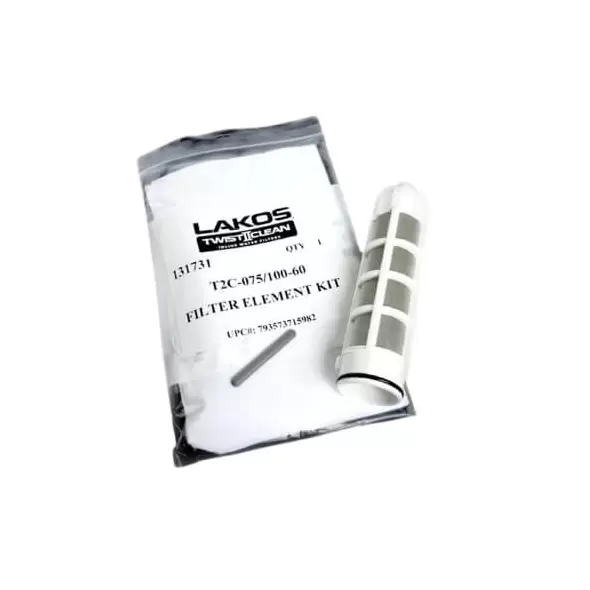 Filter Element Kit - White (60#/250 Micron) T2C-075/100-60