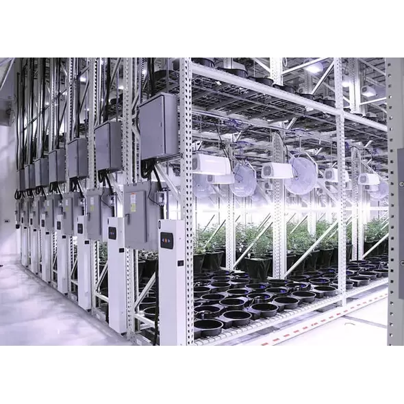 Multi-Tier Mobile Grow Racks