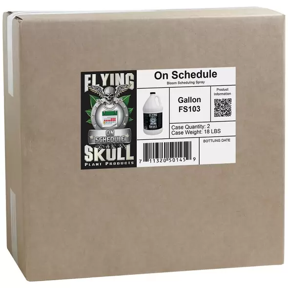 1 Gallon On Schedule - Case of 2