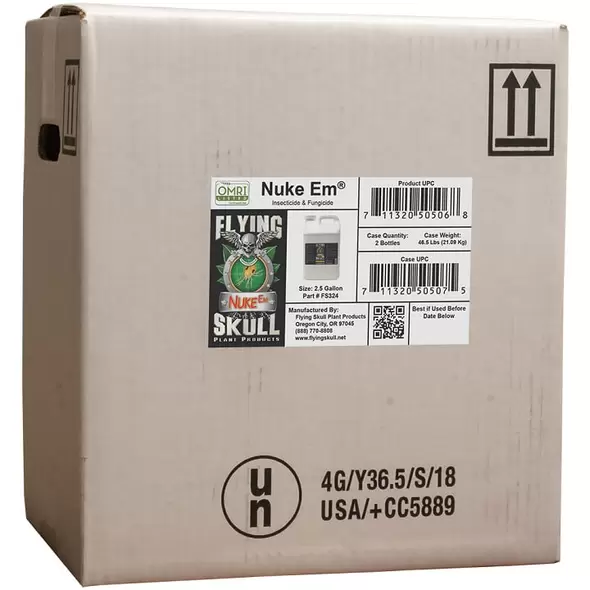 2.5 Gallon Nuke Em - Florida Label - Case of 2