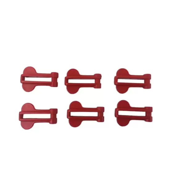 Safety Latch Red (6-Pak) - T2C-075/100/150