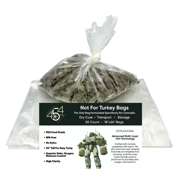 Not For Turkey Bags - 18x24 Storage Solution - Film Layer Technology - Maximum Oxygen Barrier