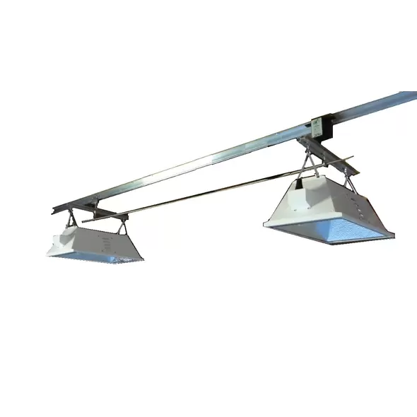 Light Rail Add A Lamp Kit - Extreme Duty Trolley Wheels Now as Standard - Light Mover Grow Light System