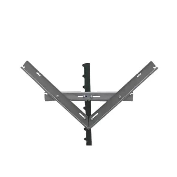 Crossarm - 24" V-Style 1 Slot EA. Side 2 Extra Notch-4'' And 8'' EA. Side