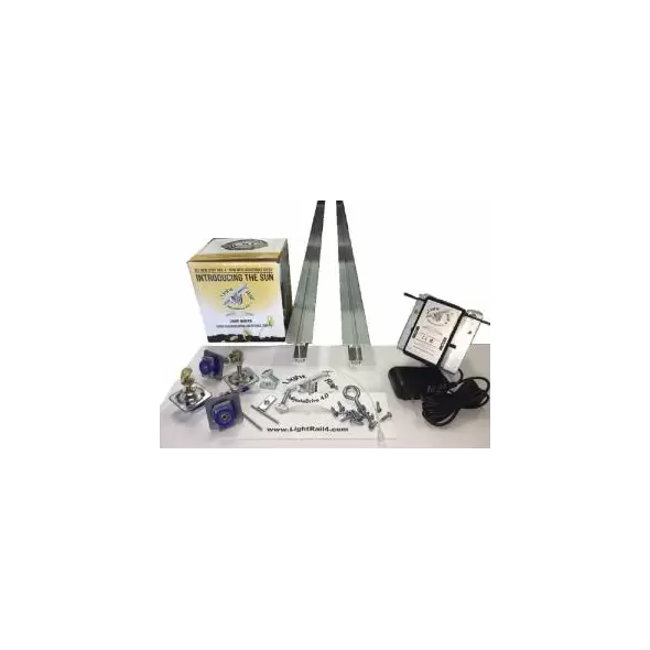 Light Rail 4.0 AdjustaDrive Extreme Duty Greenhouse Package