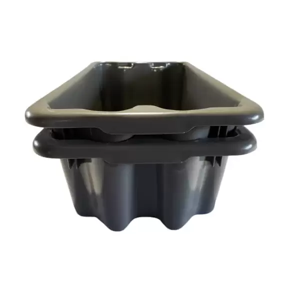 Ergonomic Picking Bin - Grey-24'' Long By 8'' High By 14'' Wide-70Lbs Max