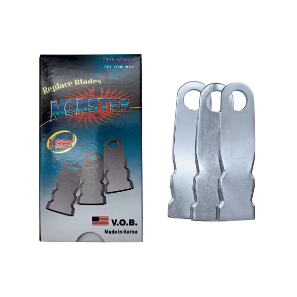 Tri-Clone Monster Replacement Blades