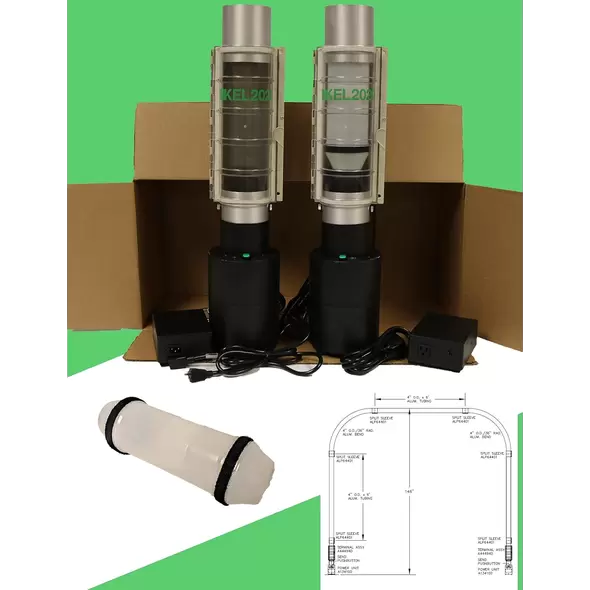 Kelly Systems Inc. KEL2020 "Complete" DIY Pneumatic Tube System