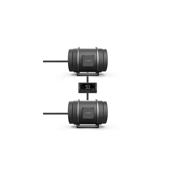 Cloudline Pro T6 - Quiet Inline Duct Fan System With Temperature Humidity Vpd Controller - 6-Inch