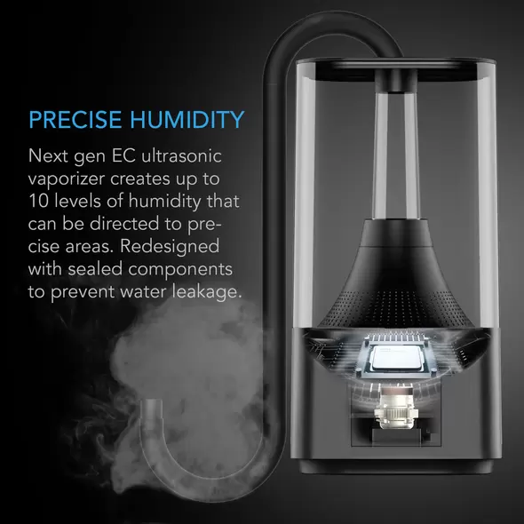 Cloudforge T3 - Environmental Plant Humidifier - 4.5L - Smart Controls - Targeted Vaporizing