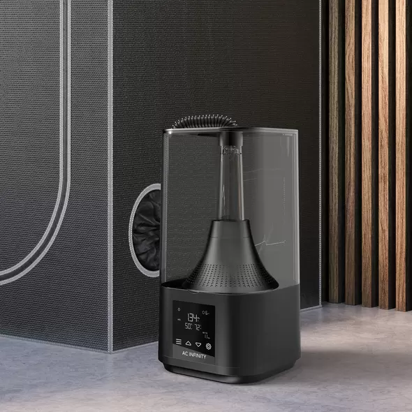 Cloudforge T3 - Environmental Plant Humidifier - 4.5L - Smart Controls - Targeted Vaporizing