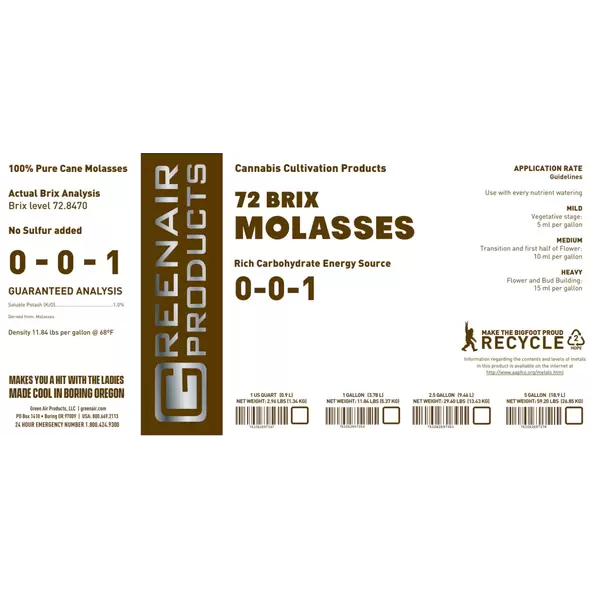 72 High Brix Molasses