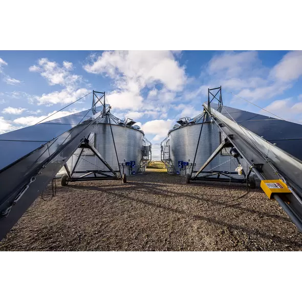 Shivvers 36' Hemp And Biomass Drying System ~2,000 cu. ft. Capacity, 24-Hour Batch Drying
