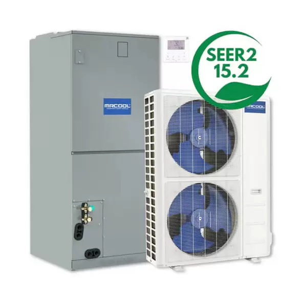Mrcool VersaPro 2nd Gen 60K BTU 5 Ton 15.2 SEER2 Central Ducted Heat Pump Split System